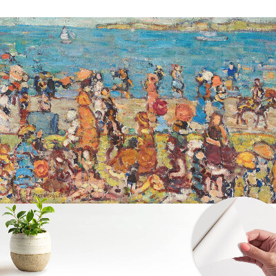 Fototapet autoadeziv pentru camera copiilor Impresia unei plaje însorite