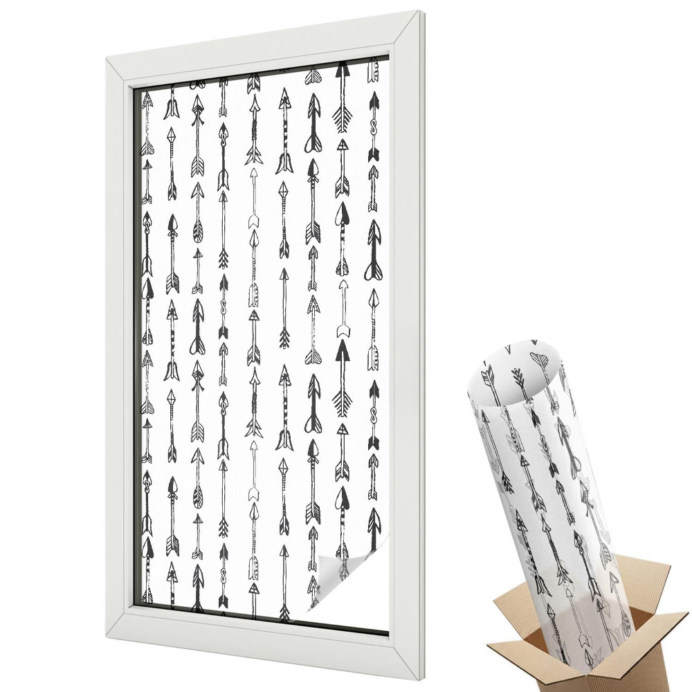 Folie pentru geamuri Fotografii interioare dinamice în stil boho