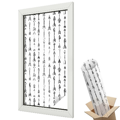 Folie pentru geamuri Fotografii interioare dinamice în stil boho