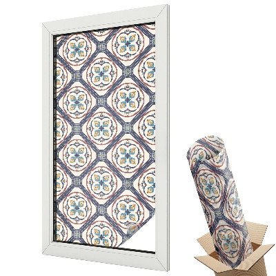 Autocolant geam termopan Plăci geometrice clasice