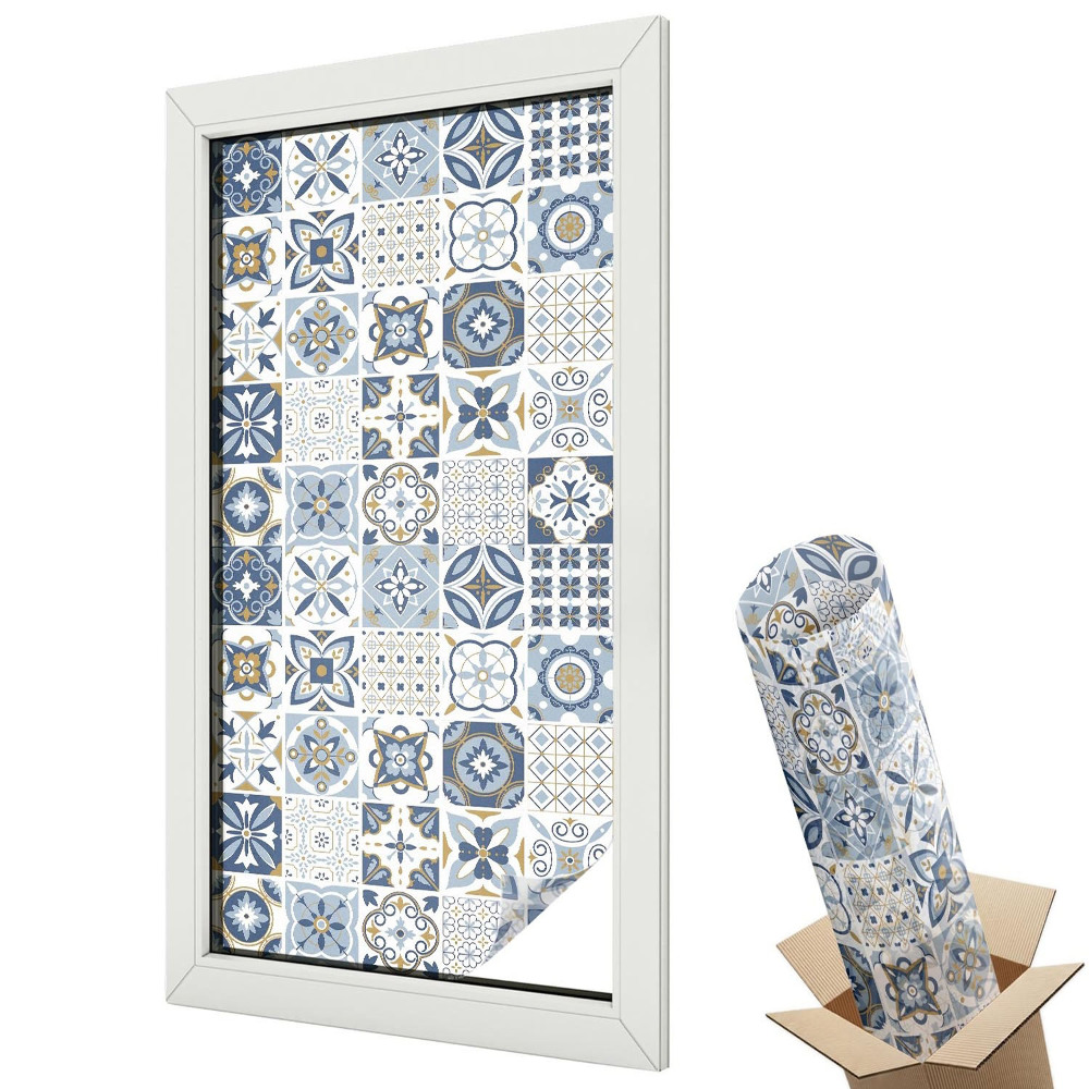 Folie geam să nu se vadă din exterior Modele clasice de mozaic