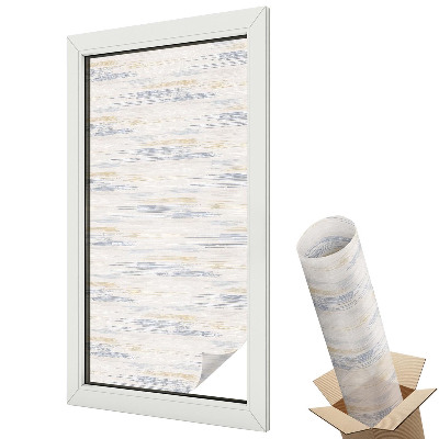 Autocolant geam termopan Dungi moderne în tonuri pastelate