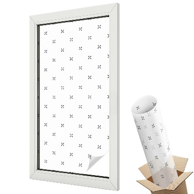 Folie geam să nu se vadă din exterior Cruci minimaliste simetrice