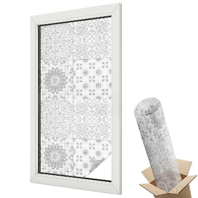 Autocolant geam termopan Modele geometrice pline de clasă