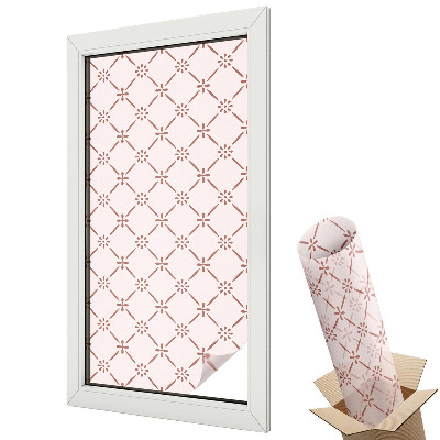 Folie pentru geamuri Plasă florală în stil clasic