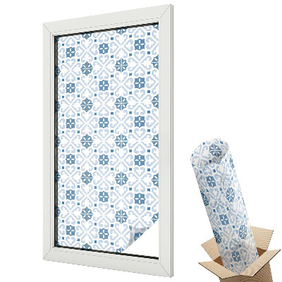 Folie geam să nu se vadă din exterior Model geometric clasic de plăci