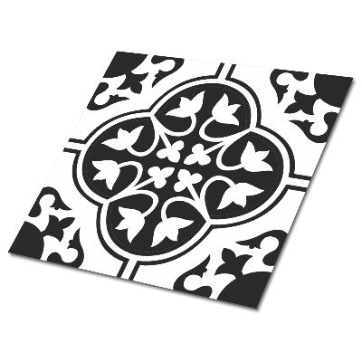 Plăcile de vinil Motiv floral în stil marocan