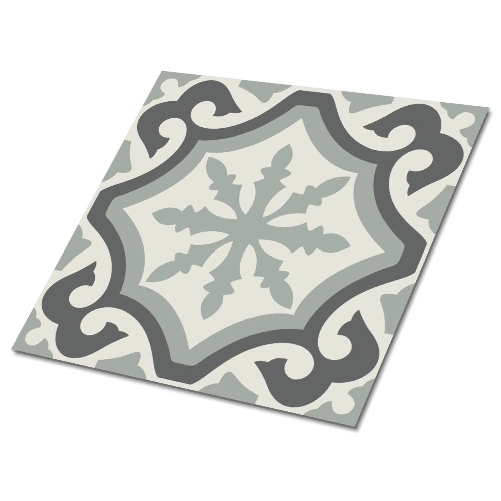 Plăci de vinil autoadezive Motiv geometric în nuanțe de gri