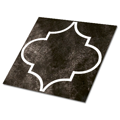 Plăcile de vinil Model marocan pe un fundal închis