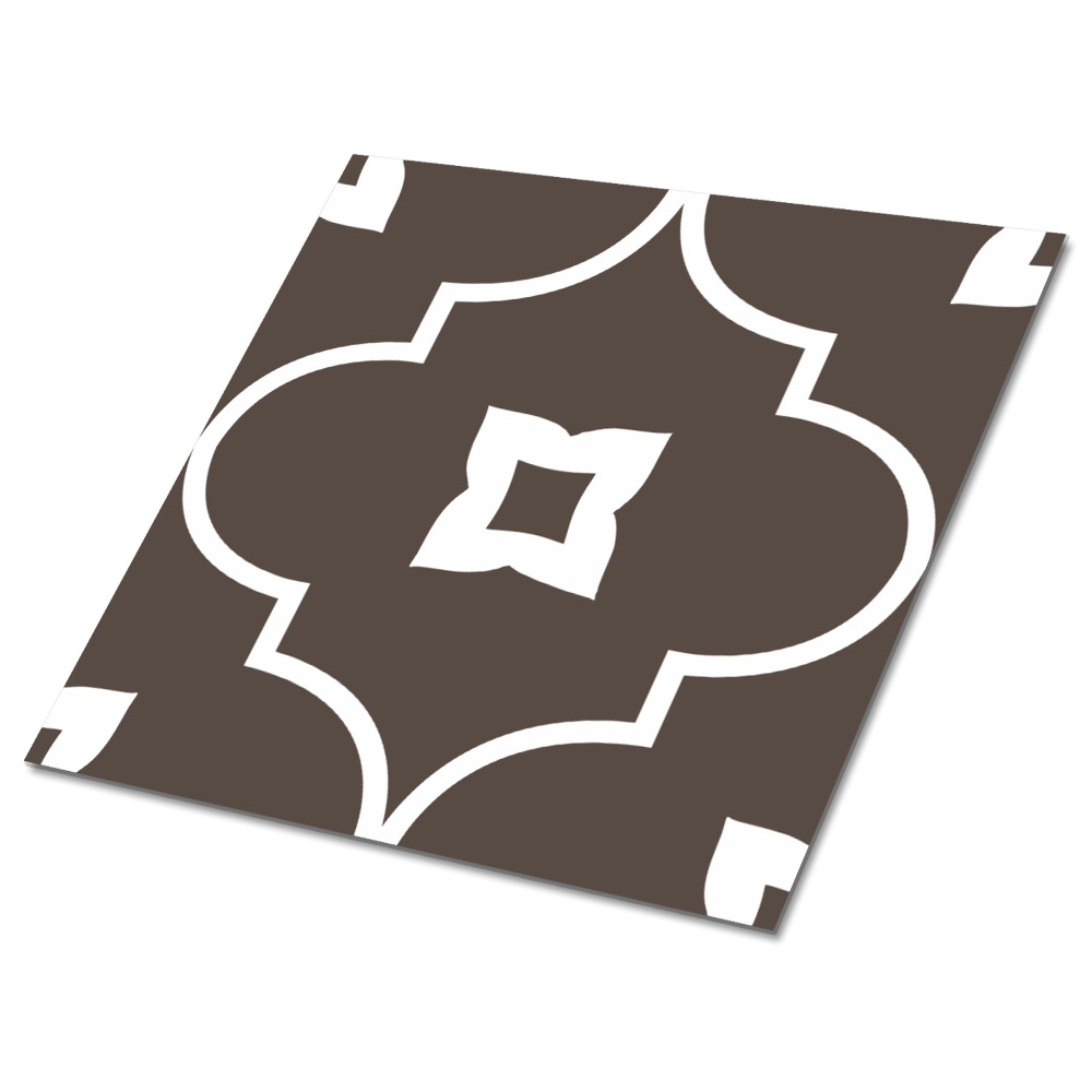 Plăci din PVC autoadezive Motiv marocan în nuanțe de maro