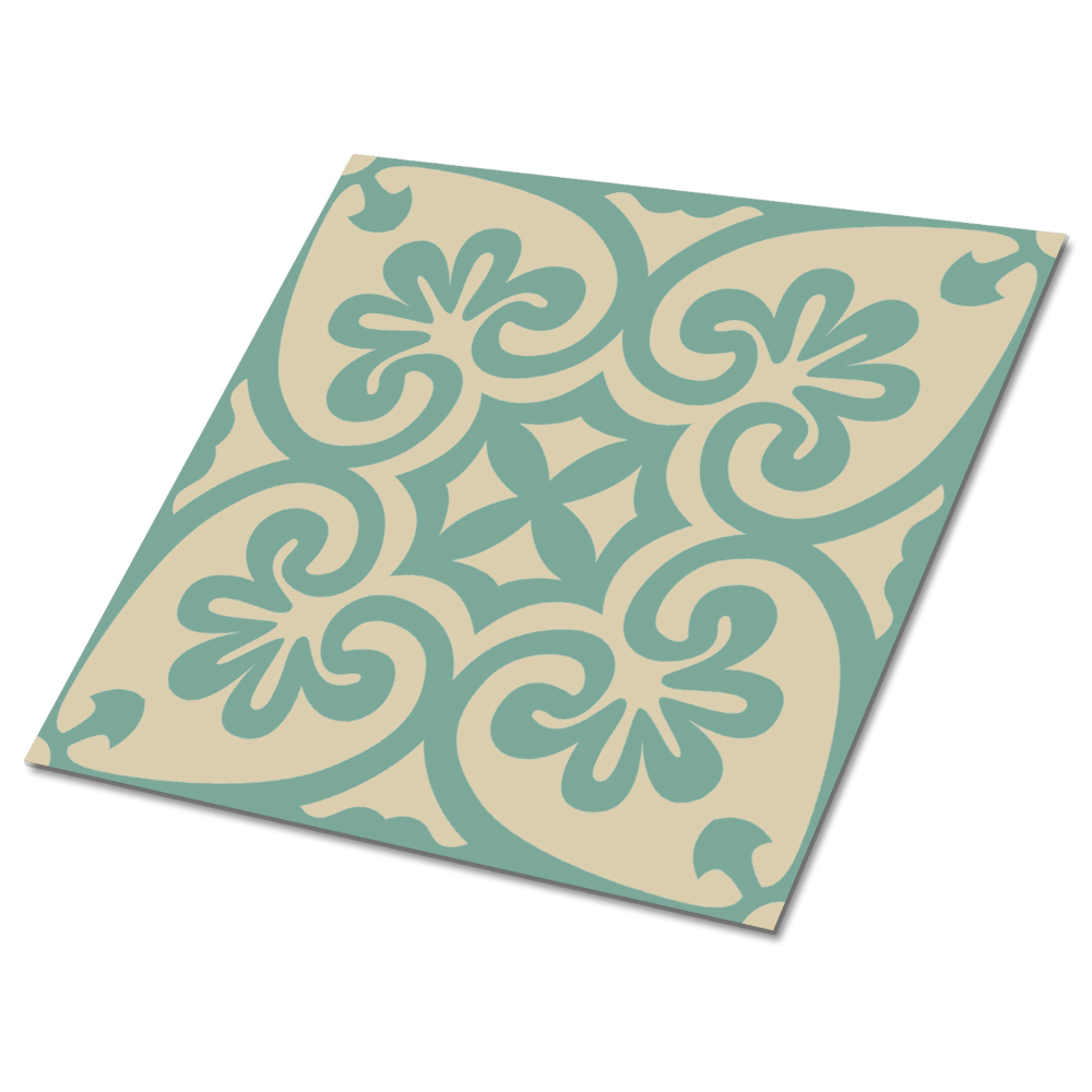 Plăci din PVC autoadezive Motiv floral vintage