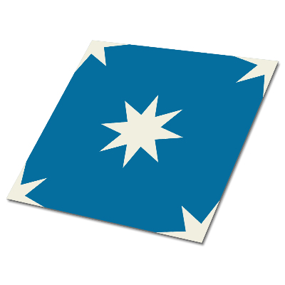 Plăcile de vinil Stele pe un fundal albastru