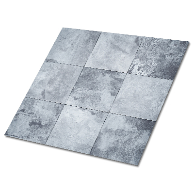 Plăci din PVC autoadezive Efect de beton în nuanțe de gri