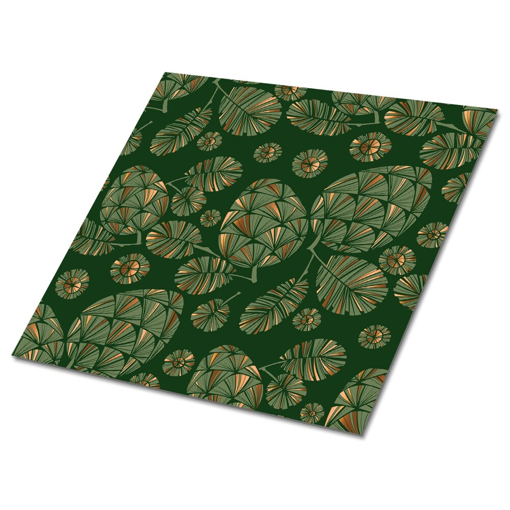 Plăci de vinil autoadezive Frunze în stil tropical