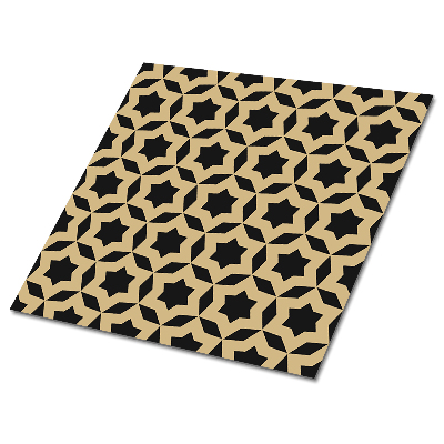 Plăcile de vinil Model geometric de stea