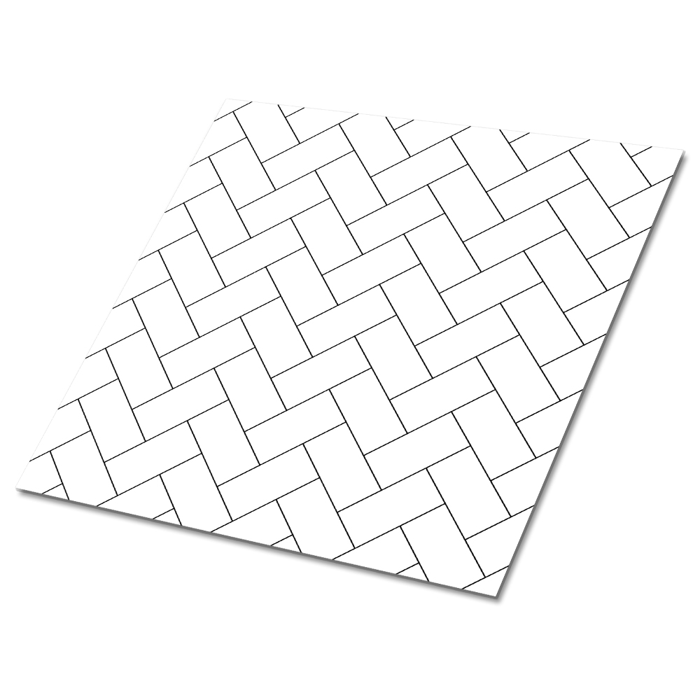 Plăci de vinil autoadezive Model în spic de hering