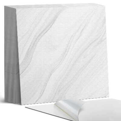 Plăci din PVC autoadezive Valuri de marmură într-un stil elegant