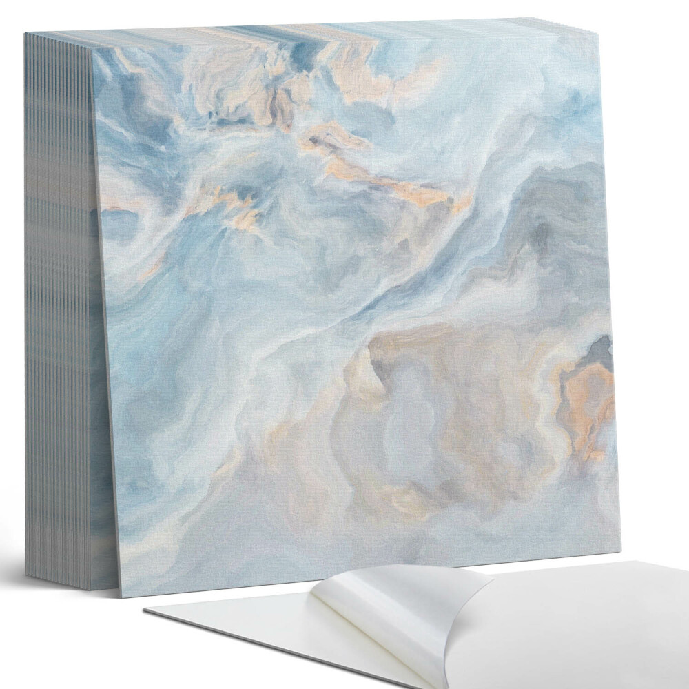 Plăcile de vinil Valuri într-un stil abstract