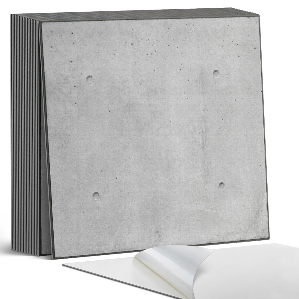 Plăci din PVC autoadezive Beton brut în stil minimalist