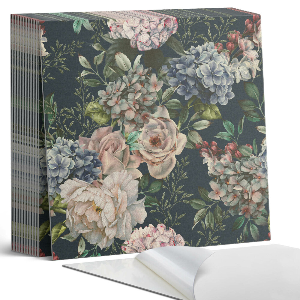 Plăci de vinil autoadezive Motiv floral