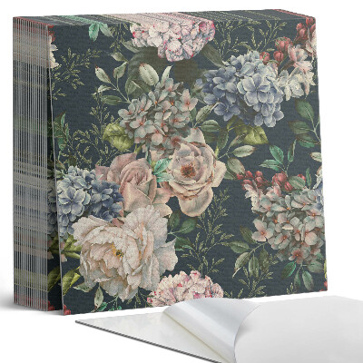 Plăci de vinil autoadezive Motiv floral