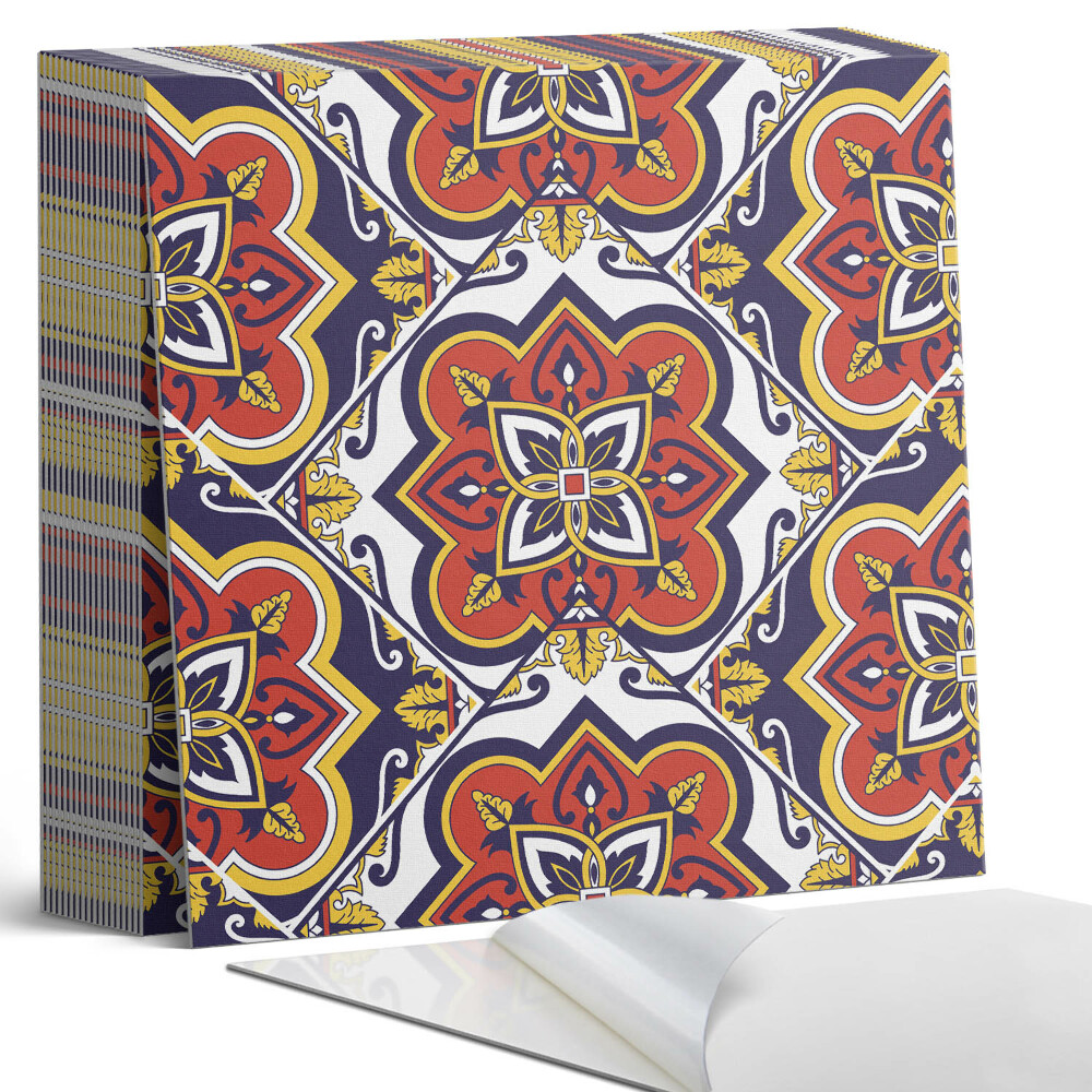 Plăci din PVC autoadezive Model floral cu detalii decorative