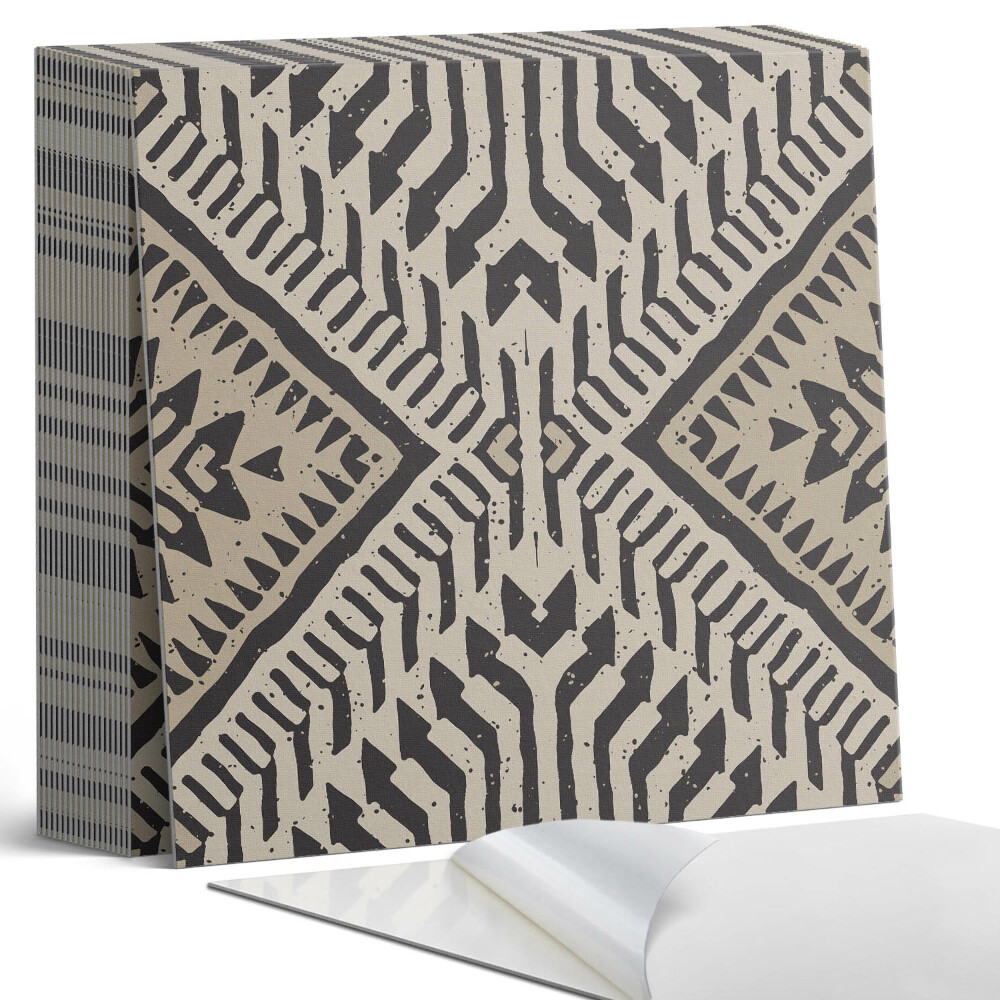 Plăcile de vinil Model geometric cu forme liniare