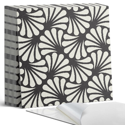 Plăci de vinil autoadezive Design cu frunze într-un stil elegant