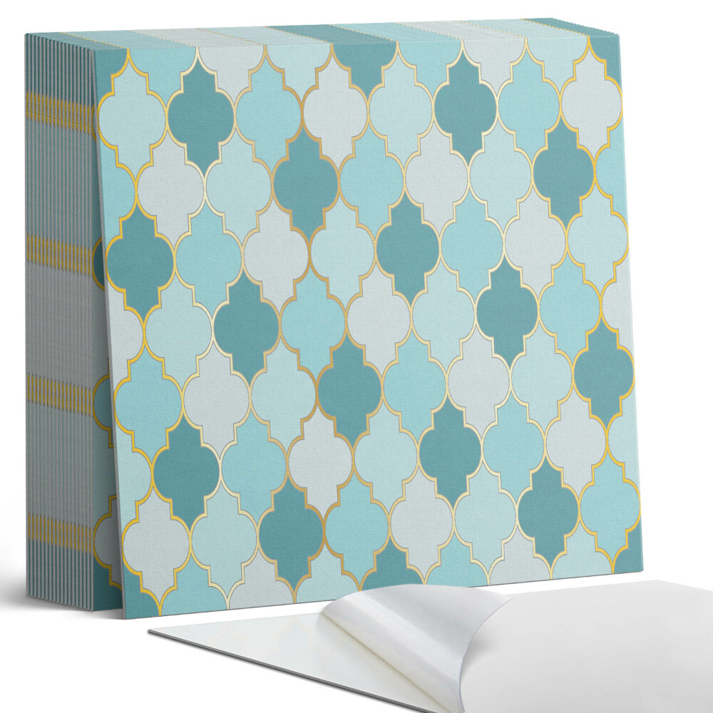 Plăci din PVC autoadezive Forme ondulate într-un aranjament dinamic