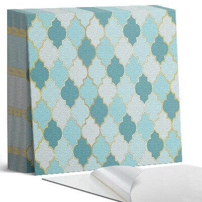 Plăci din PVC autoadezive Forme ondulate într-un aranjament dinamic