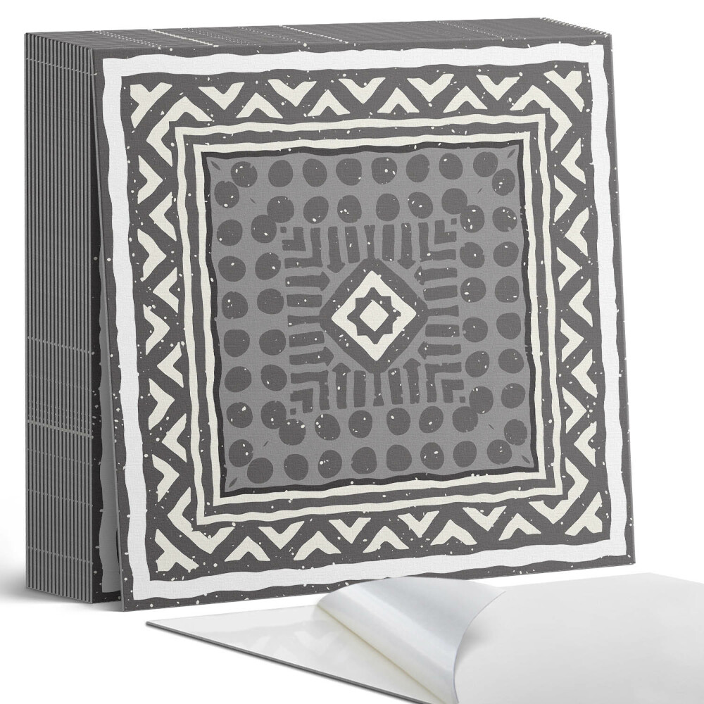 Plăci de vinil autoadezive Model geometric în rame