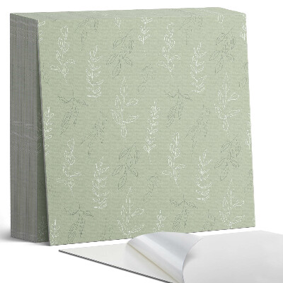 Plăci din PVC autoadezive Motiv natural de frunze în forme de plante