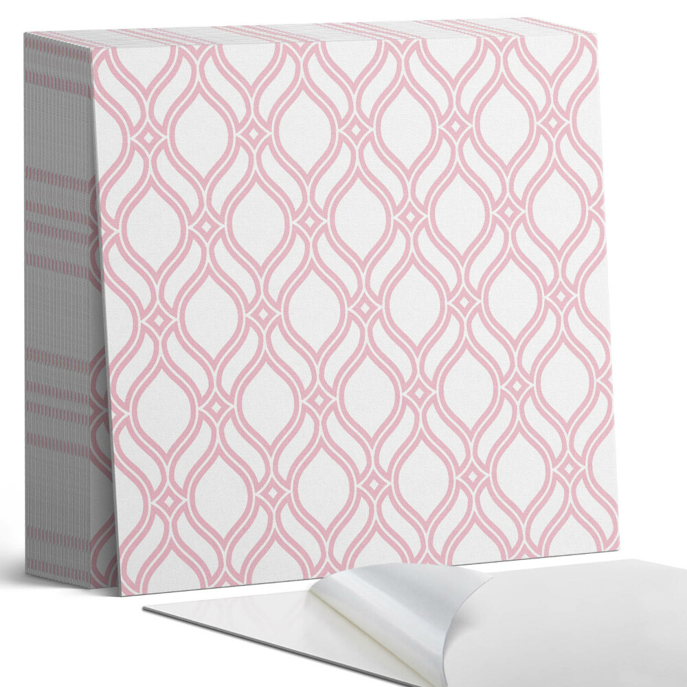 Plăcile de vinil Motive ondulate într-un stil elegant