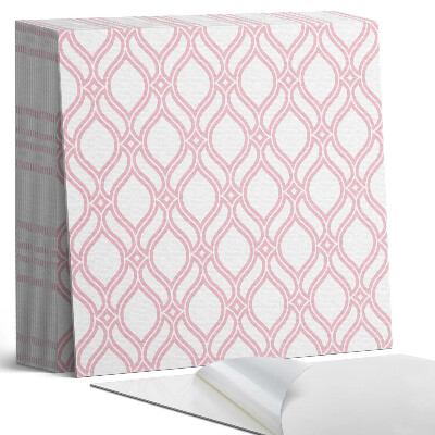 Plăcile de vinil Motive ondulate într-un stil elegant