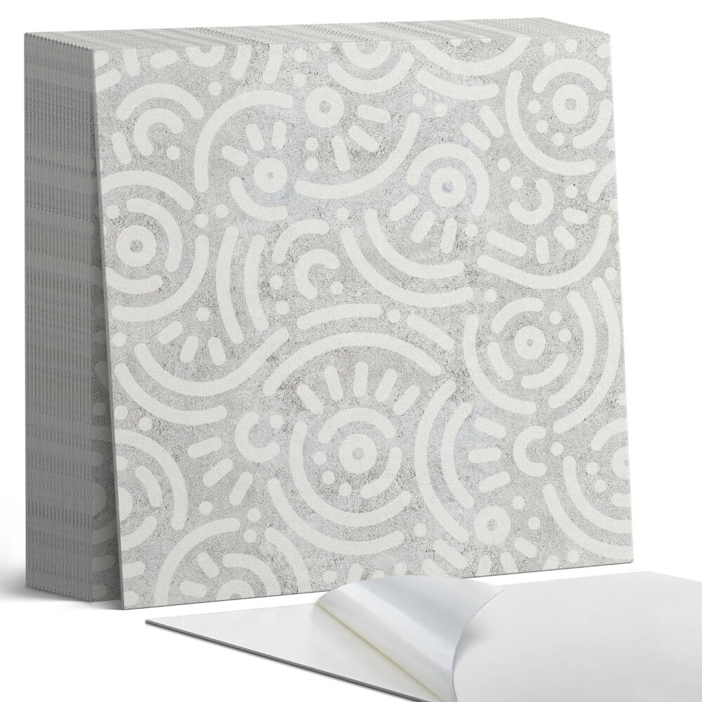 Plăci de vinil autoadezive Linii abstracte