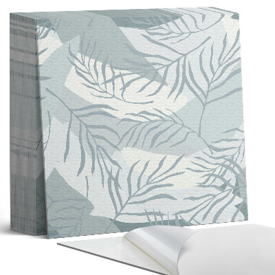 Plăci din PVC autoadezive Motivul frunzelor tropicale