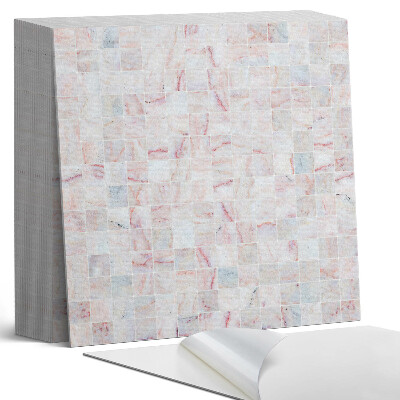 Plăci de vinil autoadezive Model mozaic de forme pătrate