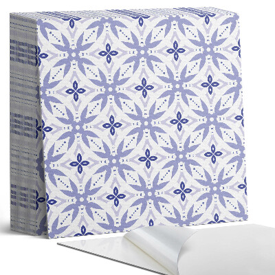 Plăcile de vinil Model geometric floral