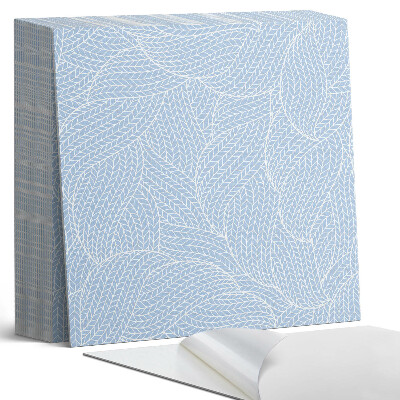 Plăci de vinil autoadezive Model de frunze ondulate