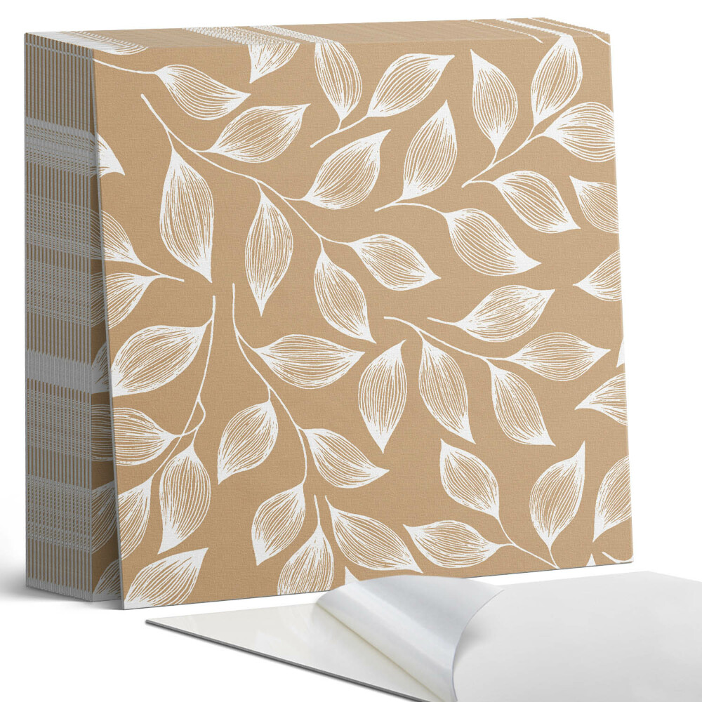 Plăcile de vinil Frunze structurale