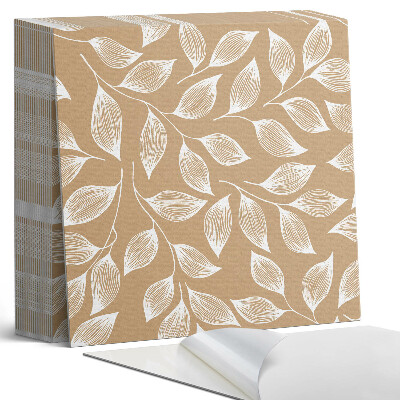 Plăcile de vinil Frunze structurale