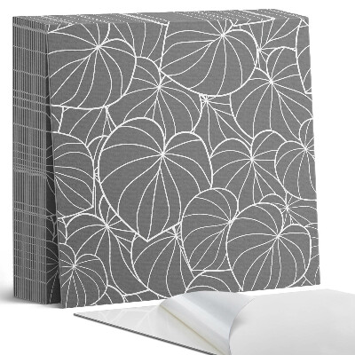 Plăcile de vinil Model delicat de frunze