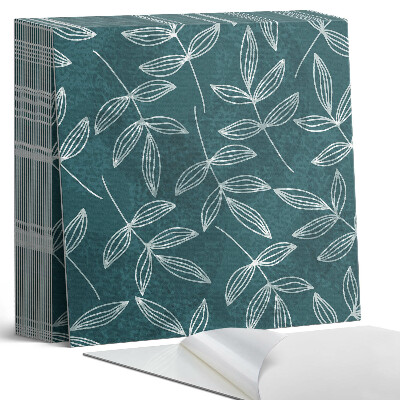 Plăci din PVC autoadezive Frunze de model