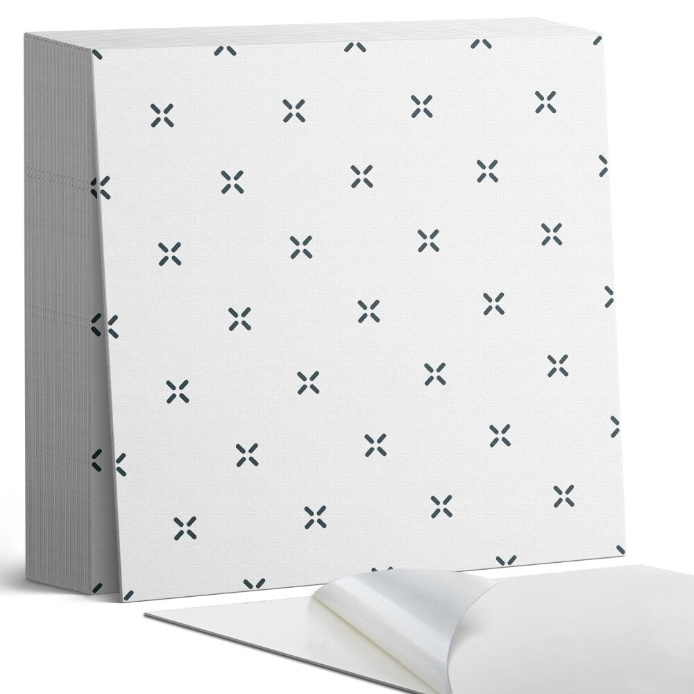 Plăci din PVC autoadezive Motiv minimalist de cruce