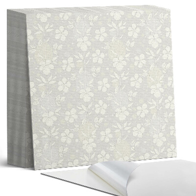 Plăcile de vinil Motiv floral