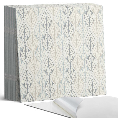 Plăci de vinil autoadezive Motiv cu frunze în stil romb