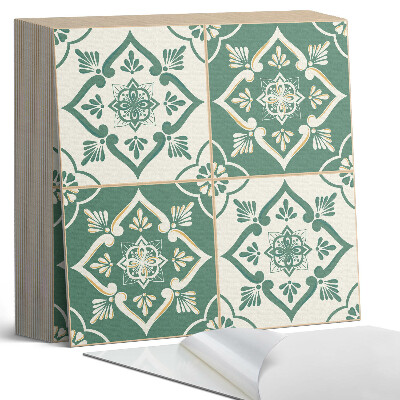 Plăci din PVC autoadezive Motive florale pe ceramică