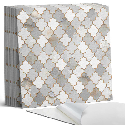 Plăci de vinil autoadezive Forme de mozaic într-un stil armonios