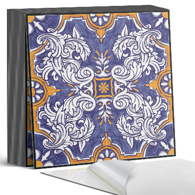 Plăcile de vinil Motiv ornamental floral