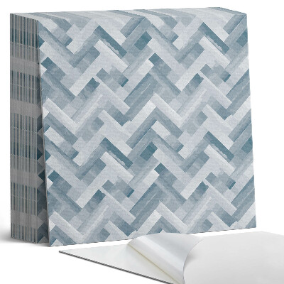 Plăci de vinil autoadezive Model cu dungi în zig-zag